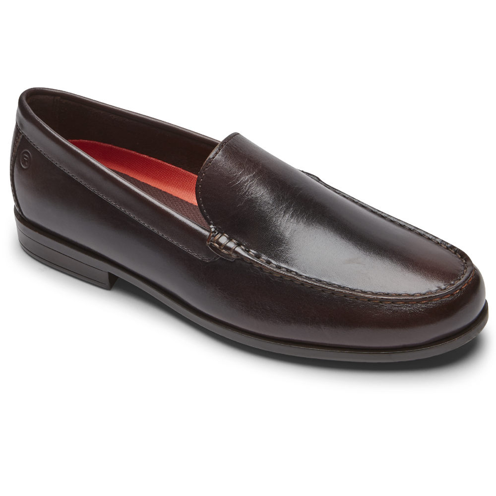 Rockport Slip-Ons Herre Mørke Brune - Classic Lite 2 Venetian - AHPT13942